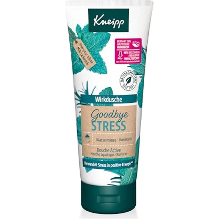 Kneipp Geschenkset Goodbye Stress - Erfrischender Duft mit Rosmarinöl und Wasserminzextrakt - 2 x 200ml – Bild 4