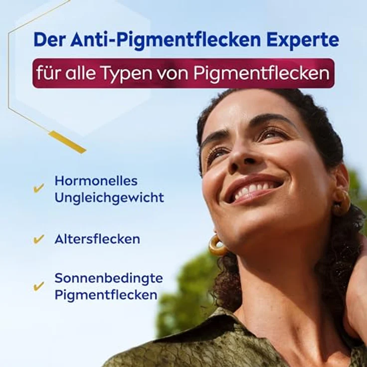 NIVEA Cellular LUMINOUS630® Anti-Pigmentflecken Tagespflege Fluid (40 ml), mattierende Gesichtspflege mit LSF 50 und Vitamin E, Fluid mit 3-fach Schutz für ein ebenmäßiges Hautbild – Bild 4