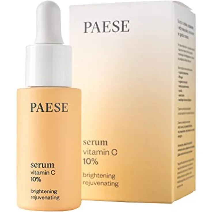 Paese Serum Vitamin C 10%, regenerierendes Gesichtsserum mit 10% Vitamin C, 15 ml