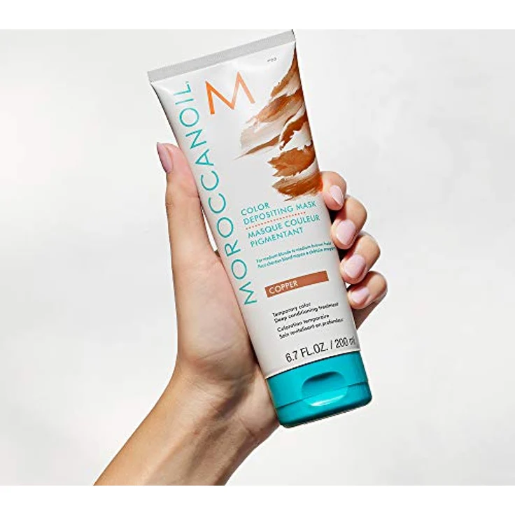 Moroccanoil Color Deposting Mask Copper 200 ml – Bild 5