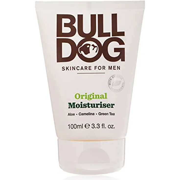 Bulldog Skincare Original Feuchtigkeitscreme, 100ml, Gesichtscreme für Herren mit tiefenwirksamer Pflege und Porenreinigung – Bild 1