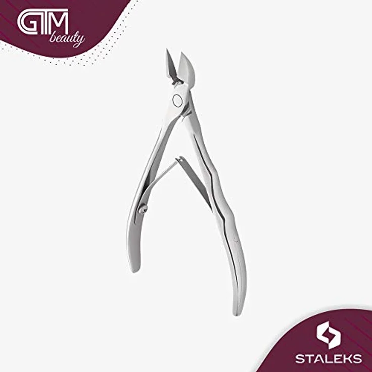 Staleks Expert 11, Professionelle Nagelhautzange für präzise Nagelpflege, 11 cm, robustes Metall – Bild 2