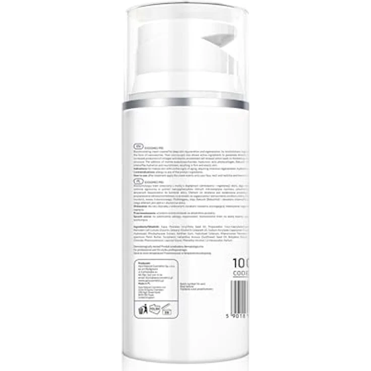 Apis Natural Cosmetics Biostymulierende Creme mit Pflanzlichen Exosomen - EXOSOMES PRO Home Terapis | Innovative Hautpflege | Regeneration | Feuchtigkeit | Anti-Aging | Mischhaut | 100ml – Bild 2