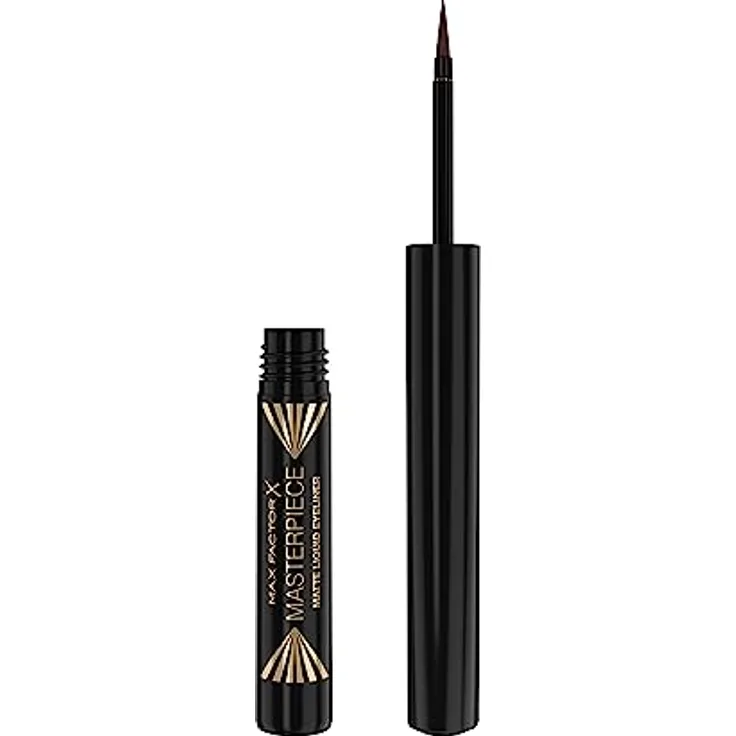 Max Factor Masterpiece, wasserfester Eyeliner mit Matt-Effekt, Farbton 03 Espresso, 1,7 ml