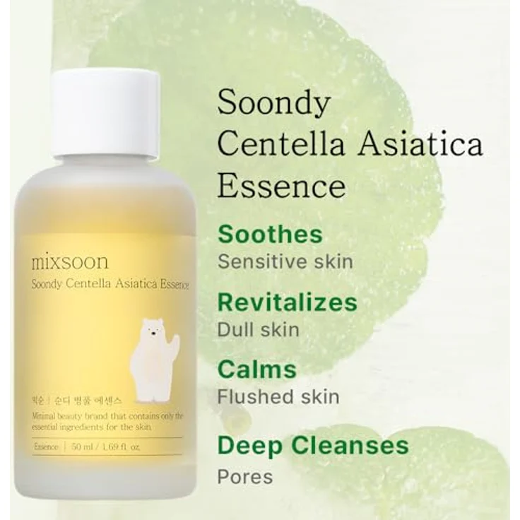 Mixsoon Centella Asiatica Essenz - 50ml: Beruhigend und Hautzellenerneuerung – Bild 4