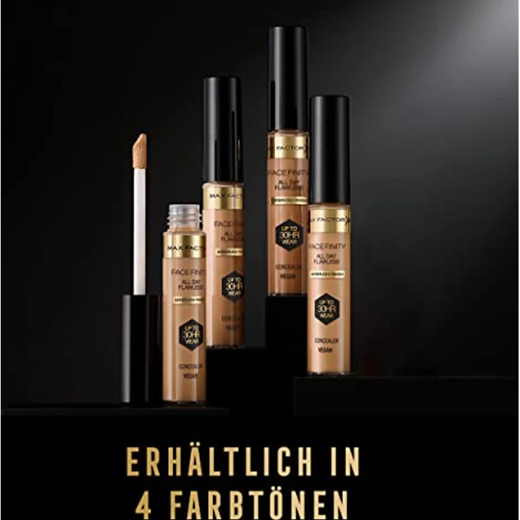 Max Factor Facefinity All Day Flawless, Langzeit-Korrektor in Farbton 040, 7,8 ml, hochpigmentierter Concealer zur Reduzierung von Hautunreinheiten und Teint-Vereinheitlichung – Bild 7