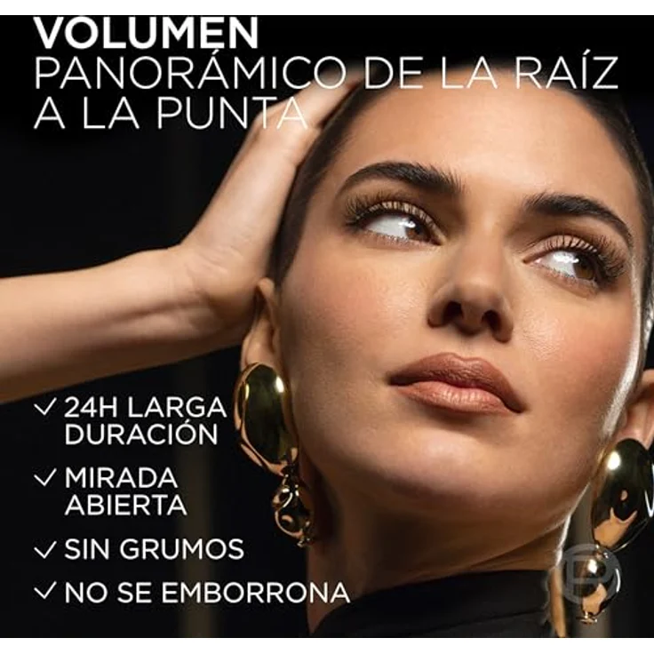 L’Oréal Paris Panorama Volumen-Mascara, intensive Farbe, verlängert und verdichtet, All Night Black, 9.9 ml – Bild 5