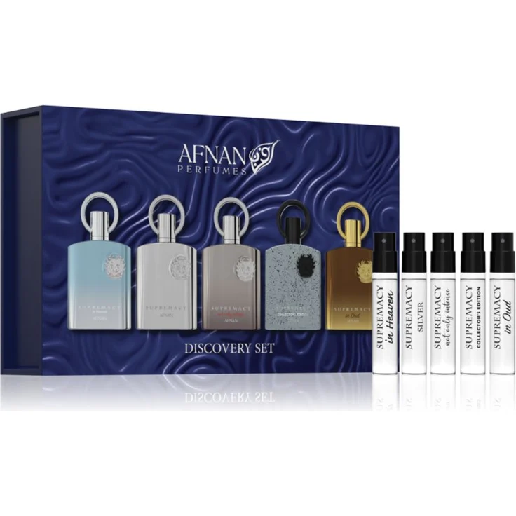 Afnan Supremacy Homme Set, Herren-Duftset mit 5x2 ml Duftproben