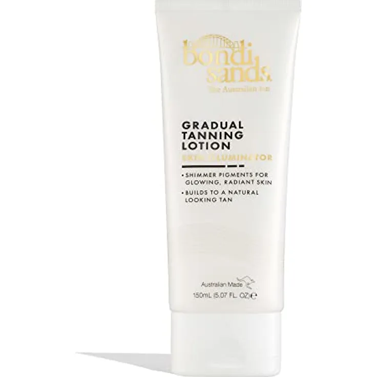 Bondi Sands - Gradual Tanning Lotion Skin Illuminator - Selbstbräuner für den Körper mit Sofort- und Langzeiteffekt zum graduellen Bräunen, mit leichtem Schimmer, für jeden Tag, 150 ml