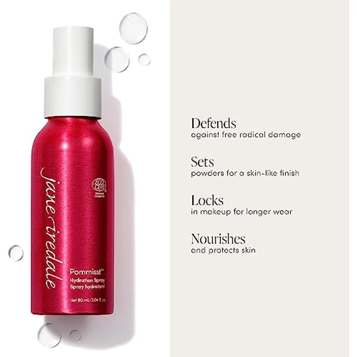 jane iredale Pommisst Hydration Spray, Fixing Spray zur intensiven Feuchtigkeitspflege, 90 ml – Bild 2