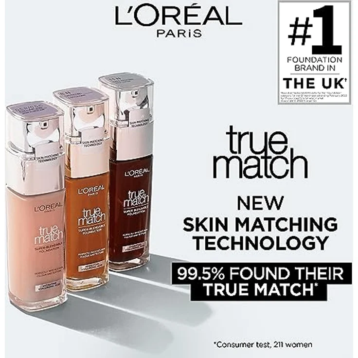 LOréal True Match Super-Blendable Foundation N0,5 Porcelain 30 ml – Bild 2