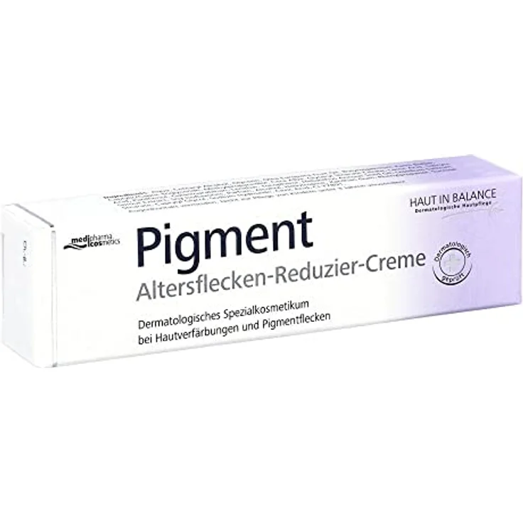 medipharma cosmetics Haut in Balance Pigment Altersflecken-Reduzier-Creme Gesichtspflege 20 ml mit pflegender Wirkung – Bild 2