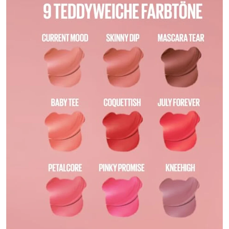 Maybelline New York Superstay Teddy Tint, Lippenstift für Damen mit mattiertem Finish und Plüsch-Applikator, 5 ml – Bild 5