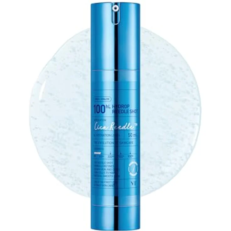 VT COSMETICS Hydrop Reedle Shot 100Hl, Hyaluronsäure Microneedling Serum mit Cica Reedle, 50 ml – Bild 1