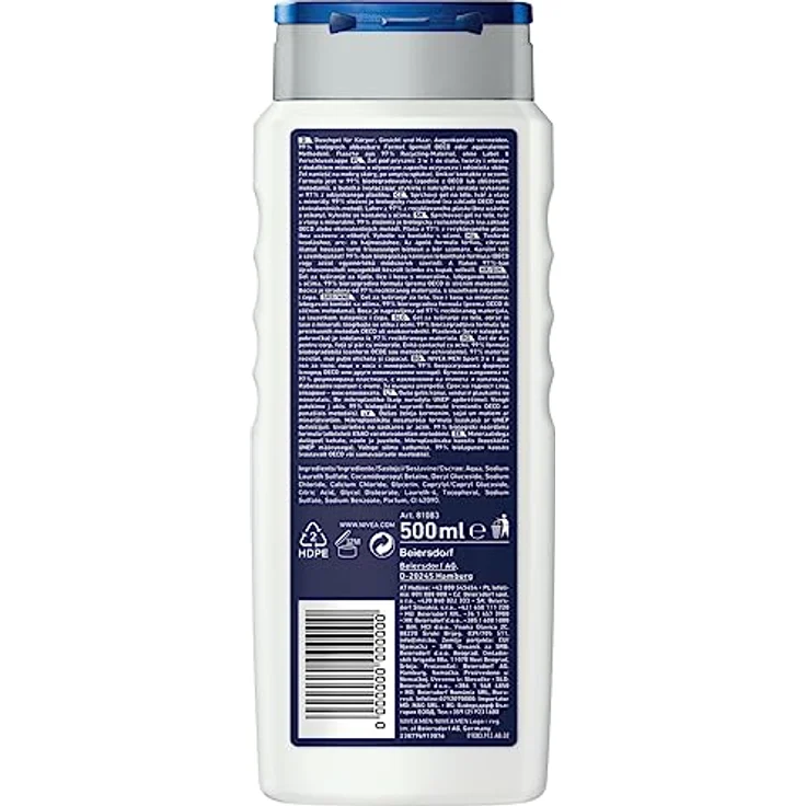 NIVEA MEN Pflegedusche Sensitive Duschgel 500 ml – Bild 8