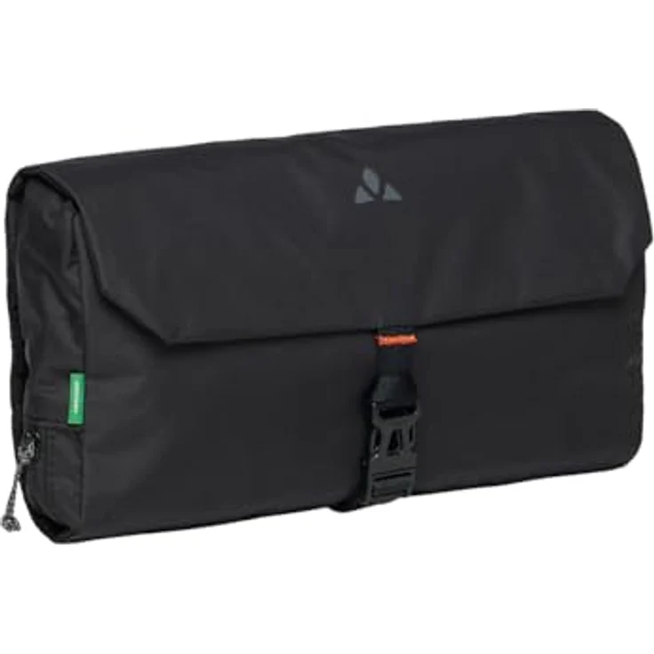 Vaude WashBag M, Kulturbeutel schwarz aus 100% Polyester, 34 cm x 5 cm x 19 cm – Bild 1