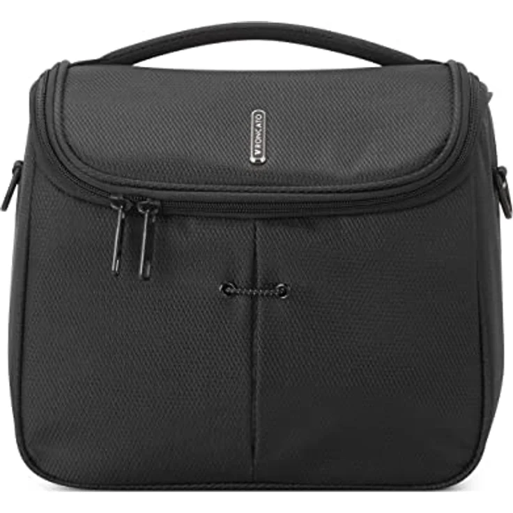 Roncato Necessaire Ironik 2.0 Kulturbeutel 28 cm, (10 l), Leicht & praktisch, schwarz – Bild 1