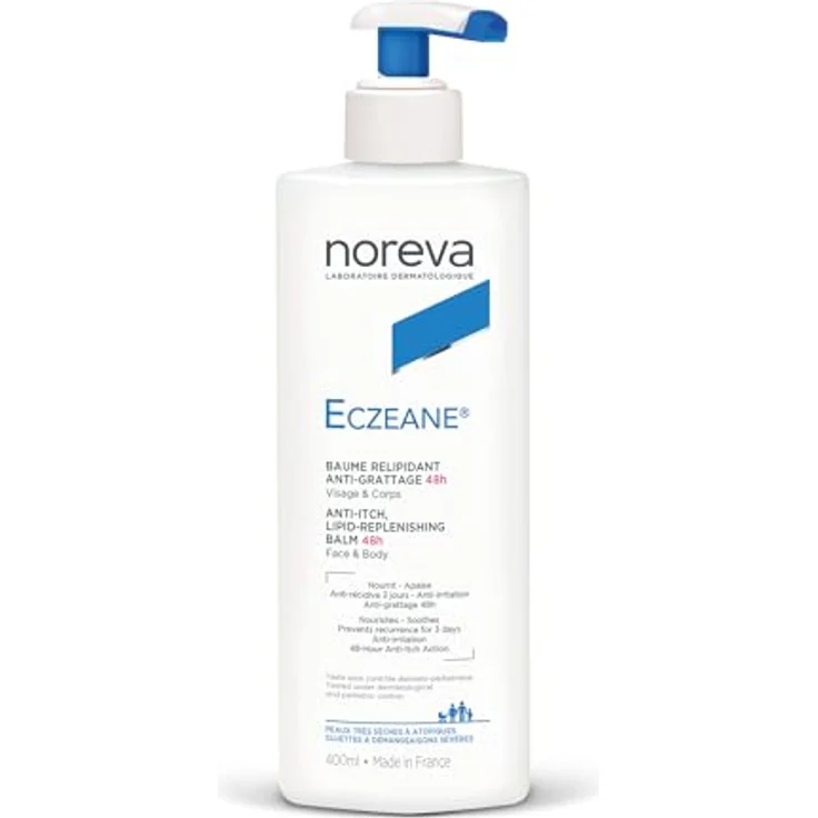 NOREVA Eczeane Anti-Itch Lipid Replishing Balm 48H (400ml) Bodybalsam - NOREVA – Bild 2