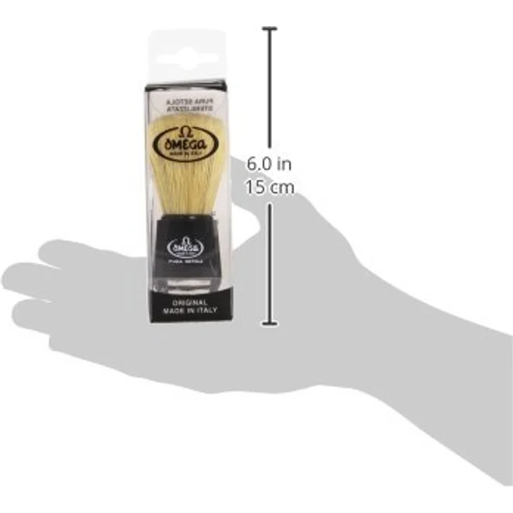 Omega Pennelli Omega Pure Rasierpinsel eingezogen, sterilisiert – Bild 6
