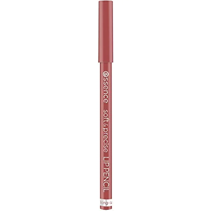essence soft & precise LIP PENCIL, Lippenkonturenstift, weich & präzise, langanhaltend, Nr. 03 bold, braun, langanhaltend, farbintensiv, natürlich, vegan, Nanopartikel frei (0,78g) – Bild 2