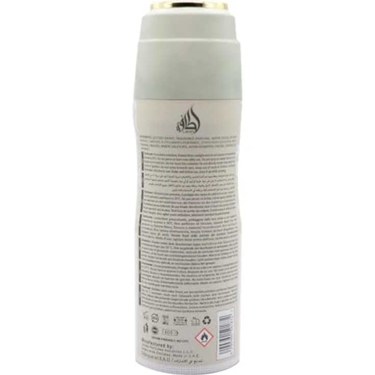 Lattafa Yara Moi Desodorante Spray, 200ml, langanhaltende Frische und leicht parfümierte Formel – Bild 3