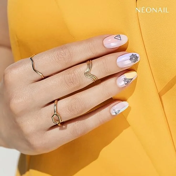 NÉONAIL UV Nagellack Bloomy Mood, 7,2 ml - Intensives Orange mit zartem Rosaton, Langanhaltende Maniküre bis zu 21 Tage, UV Gel Lack für Nageldesign – Bild 4