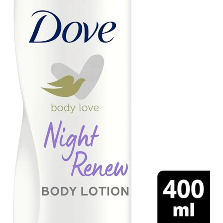 Dove Body Love Serum Body Lotion Night Renew Haut- und Körperpflege mit 21% Skin Renew Complex 400 ml, regeneriert die Haut und spendet bis zu 72 Stunden Feuchtigkeit, 100% recyceltes Plastik – Bild 3