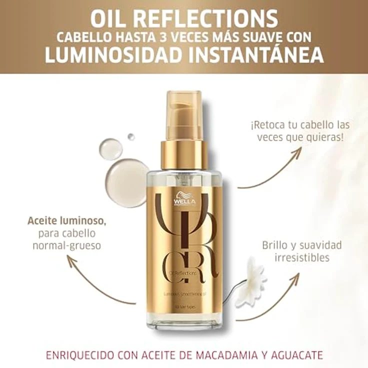 Wella Professionals Oil Reflections Light Luminous Reflective Oil Haaröl Für Feines Und Normales Haar 100 ml – Bild 2