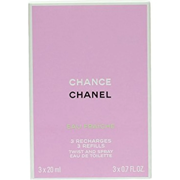 Chanel Chance Eau Fraîche (EF) Nachfüllungen 3 x 20 ml – Bild 2