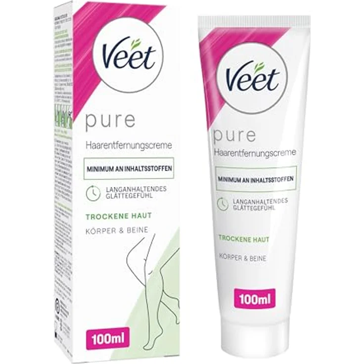 Veet Haarentfernungs-Creme trockene Haut Haarentfernungscreme 100 ml - Veet – Bild 2