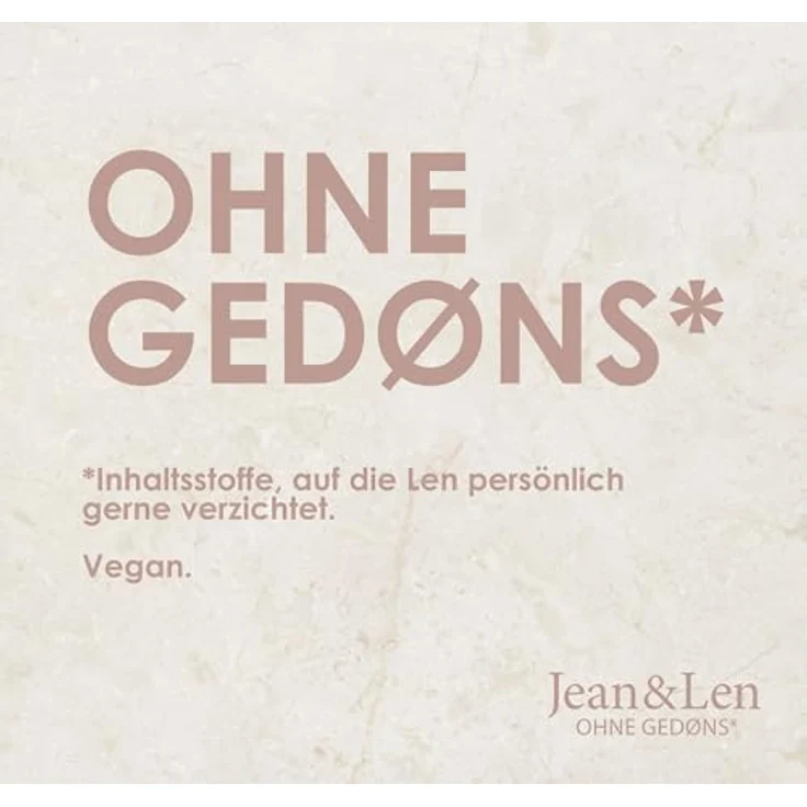 Jean & Len Hand & Body Cleanser Peony & Lychee, vegane Flüssigseife für Hände & Körper, 500 ml, floraler Duft, ohne Silikone & Parabene – Bild 2