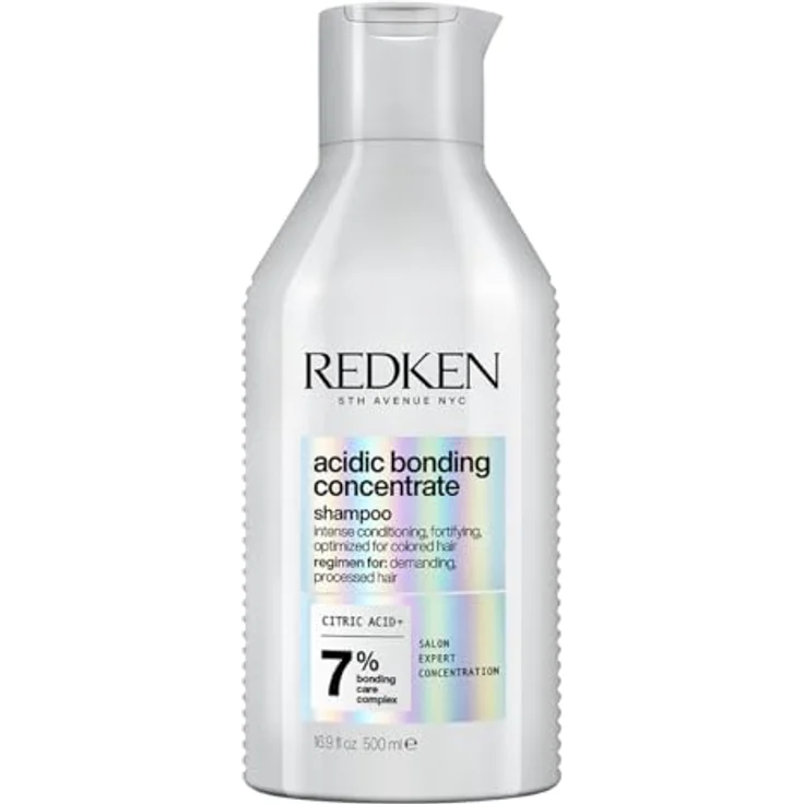 REDKEN Pflegendes Haarshampoo mit intensivem Schutz vor Farbverlust, Acidic Bonding Concentrate Shampoo, 1 x 500 ml – Bild 1