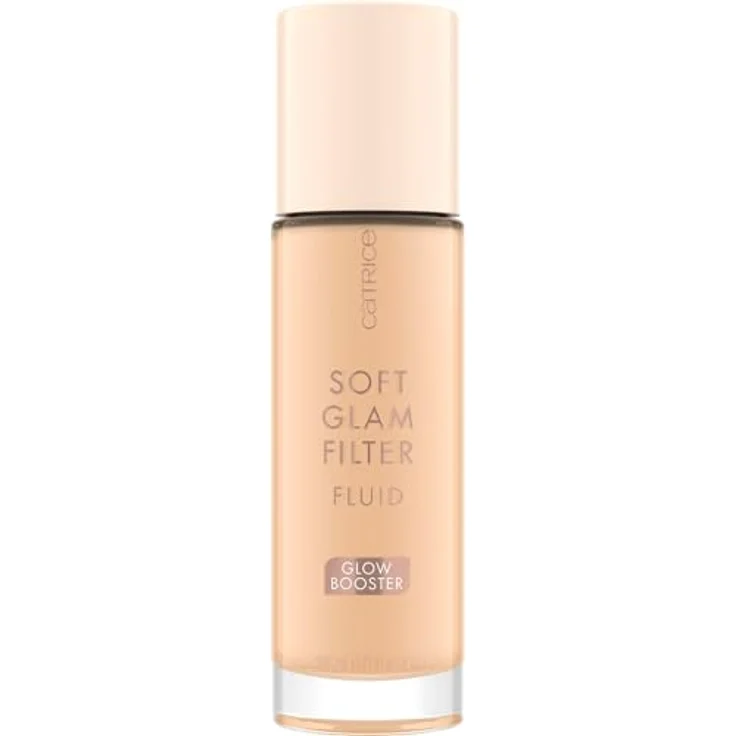Catrice Soft Glam Filter Fluid, Basis, Nr. 015, Nude, pflegend, natürlich, glänzend, strahlend, vegan, ölfrei, ohne Parfüm, ohne Alkohol, 1er Pack (30ml) – Bild 2