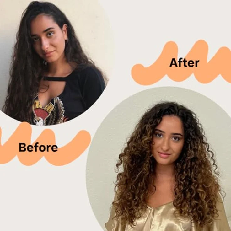 Bali Curls Curl Volume Foam, leichter Styling-Schaumfestiger für voluminöse Locken, 150ml, silikonfrei, proteinangereichert – Bild 4