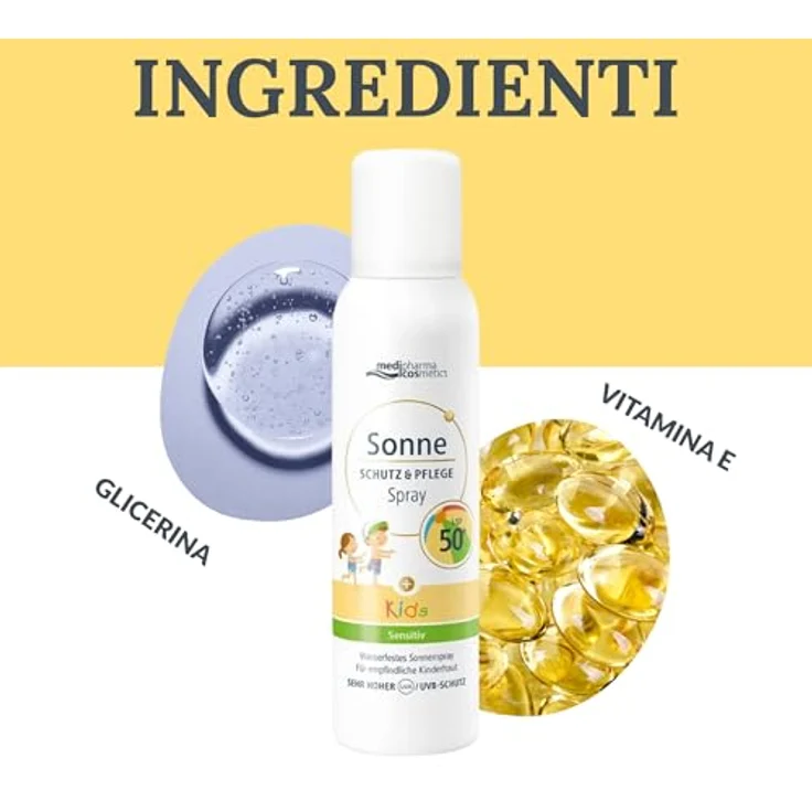 Dr. Theiss SONNE Schutz & Pflege Spray Kids LSF 50+, 150 ml für empfindliche Kinderhaut – Bild 4