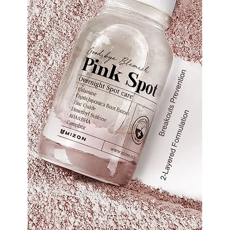 Mizon Pink Spot, Anti-Pickel-Pflege für Damen, 19 ml – bewährte Intensivformel zur Pickelbekämpfung mit Talgreduzierung und Hautschutz – Bild 4