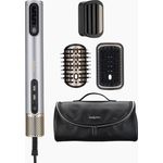 BaByliss Air Wand AS6555E, Föhn mit 1600 W, integrierten keramischen Platten, ovalem Bürstenkopf und Ionenfunktion für glattes, voluminöses Haar