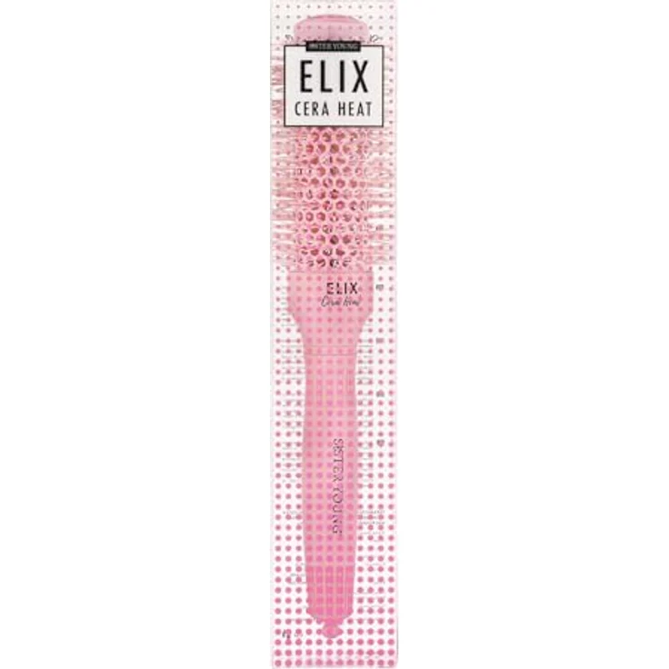 Sister Young ELIX NV-32 Rundbürste, keramische Stylingbürste mit 32 mm Durchmesser und antistatischen Borsten für voluminöse Frisuren – Bild 3