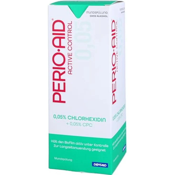 Dentaid Perio Aid Active Control Mundspülung 500 ml – Bild 4