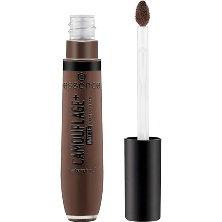 Essence CAMOUFLAGE+ MATTE Concealer, 8 ml, hohe Deckkraft mit mattem Finish, Farbe 280