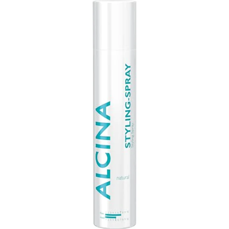 Alcina Natural Styling-Spray Aerosol | 200 ml | Natürlicher Halt und maximale Spannkraft | Perfekt für Hochsteckfrisuren | Auskämmbar