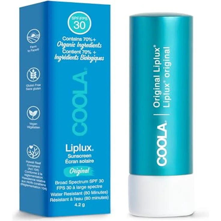 Coola Classic Liplux Lip Balm Original SPF 30 Lippenbalsam 4.4 ml