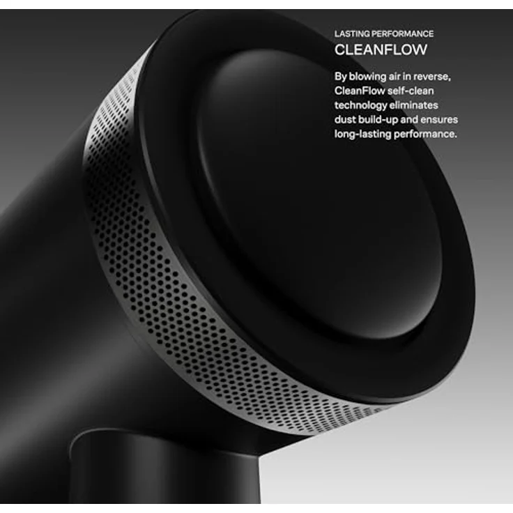 Cloud Nine The Airshot Pro, Haartrockner in Schwarz mit Ionentechnologie und magnetischen Aufsätzen, ultraleicht, leise und Hitzeschutzfunktion – Bild 3