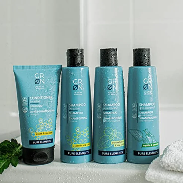 GRN Shampoo Anti-Schuppen Brennnessel u. Meersalz 250 ml – Bild 3