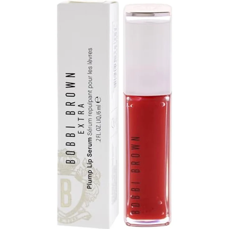 Bobbi Brown Extra Plump Hydratisierendes Lipgloss, Farbton Bare Raspberry, 6 ml mit langer Feuchtigkeitsversorgung und Volumen-Effekt – Bild 4