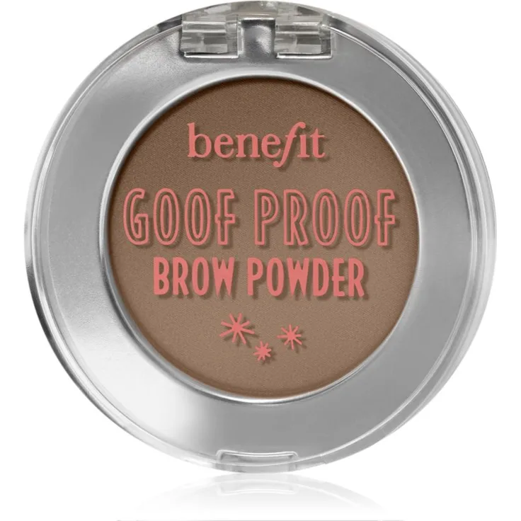 Benefit Goof Proof Brow Powder, Augenbrauenpuder in Farbton 3 Warm Light Brown, 1,9 g, einfache Anwendung und pudrige Textur