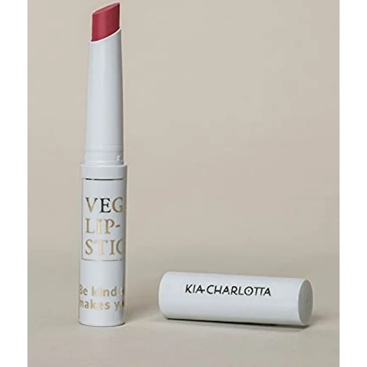 Veganer Lippenstift Beyond Fear (Rubinrot), 100% Natürlich & Vegan, Naturkosmetik, 100% recycelt & recycelbar, Made in Germany, 1,8g