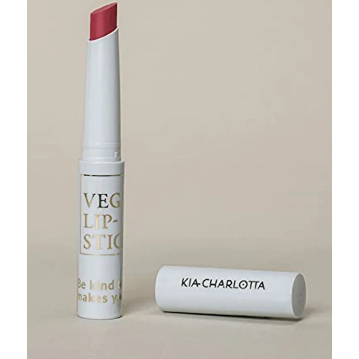 Veganer Lippenstift Beyond Fear (Rubinrot), 100% Natürlich & Vegan, Naturkosmetik, 100% recycelt & recycelbar, Made in Germany, 1,8g – Bild 1