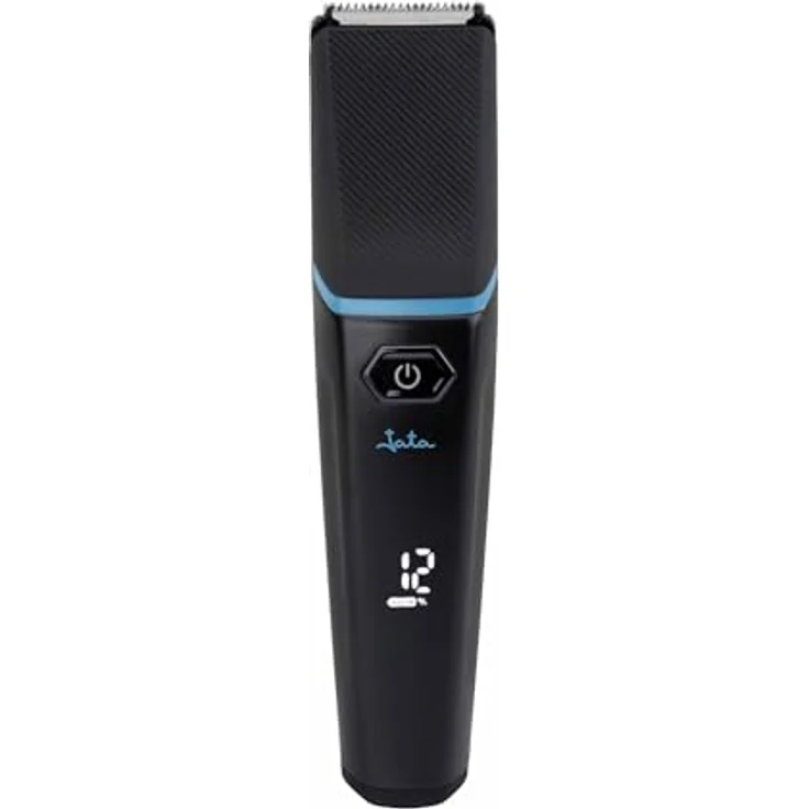 JATA JBCP3538 Herren-Rasiermaschine, kabelloser Haarschneider, wiederaufladbar mit USB, 6 Führungskämme, Edelstahlklingen, 120 Minuten Akkulaufzeit, inklusive Zubehör – Bild 3