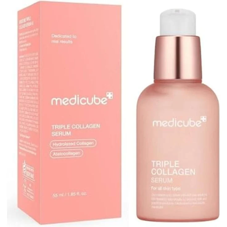 Medicube Gesichtsserum Tripple Collagen, 55 ml - intensiv feuchtigkeitsspendend, anti-aging Wirkung – Bild 5